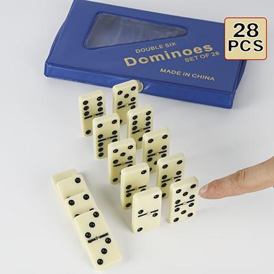 Domino Chess Set-high-quality Board Game Toys, Equipped with Sturdy PVC Storage Boxes, Very Suitable for Family Game Nights