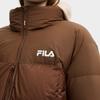 FILA Original RGB Multicolor Fashion Classic Simple Retro Personality Trendy Casual Versatile Warm Waterproof Down Jacket F11W549902FBN