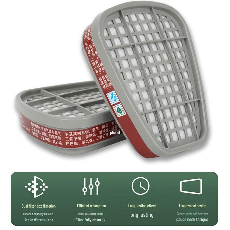 Five Star Shield Half-Face Chemical Respirator