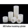 ABS Resin Spacer Post, M3-M6, Round Hollow Support Washer Insulation Sleeve