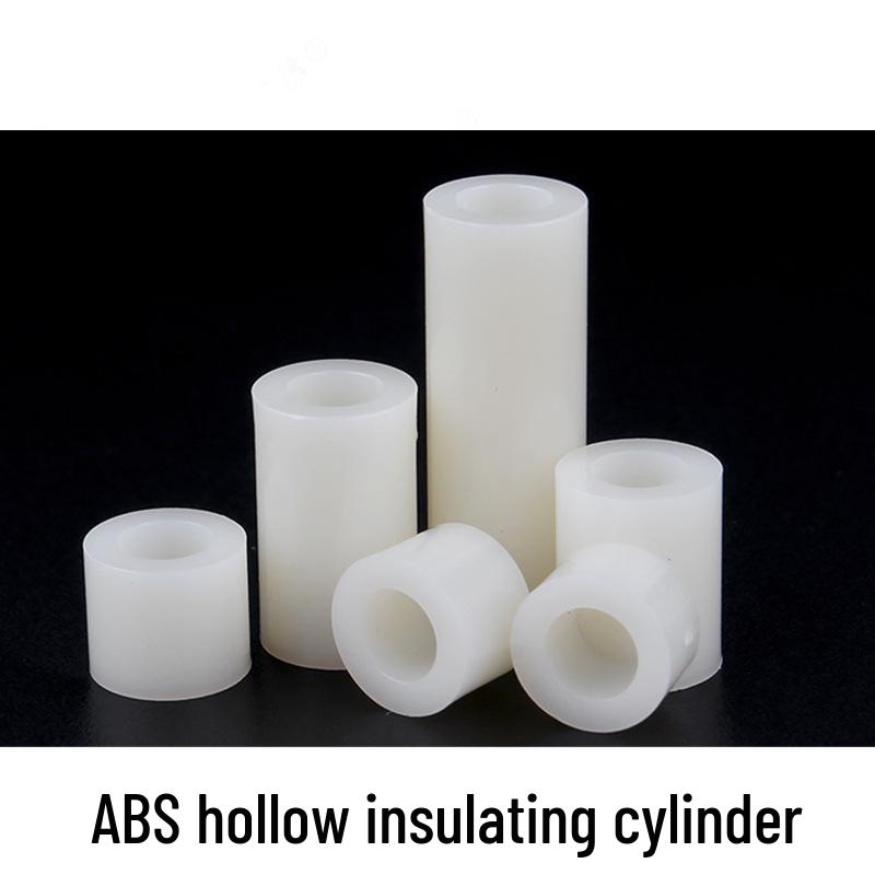 ABS Resin Spacer Post, M3-M6, Round Hollow Support Washer Insulation Sleeve