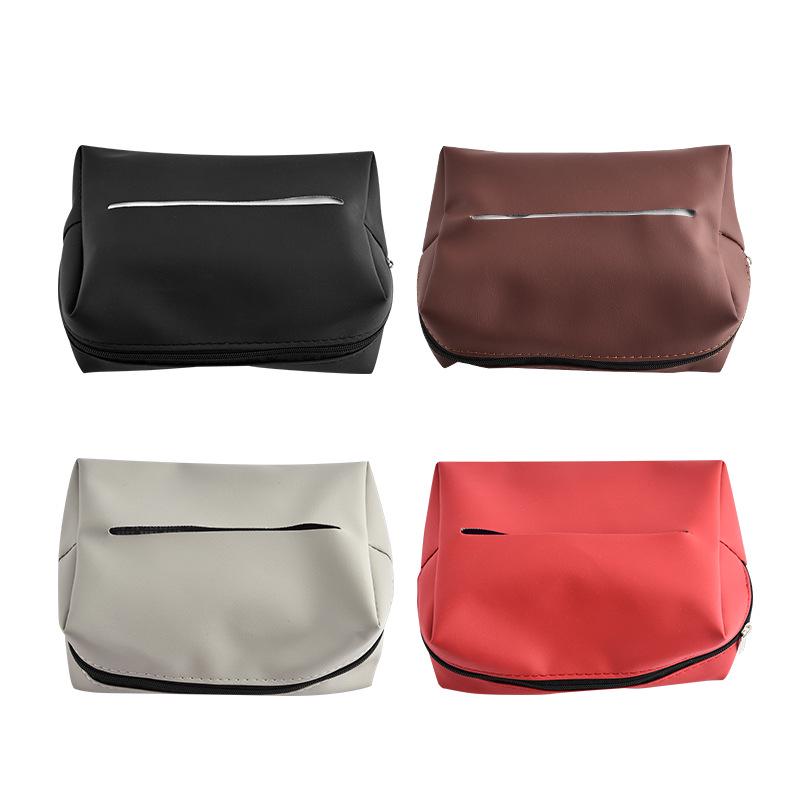 Car Armrest Tissue Holder for Rear Seat