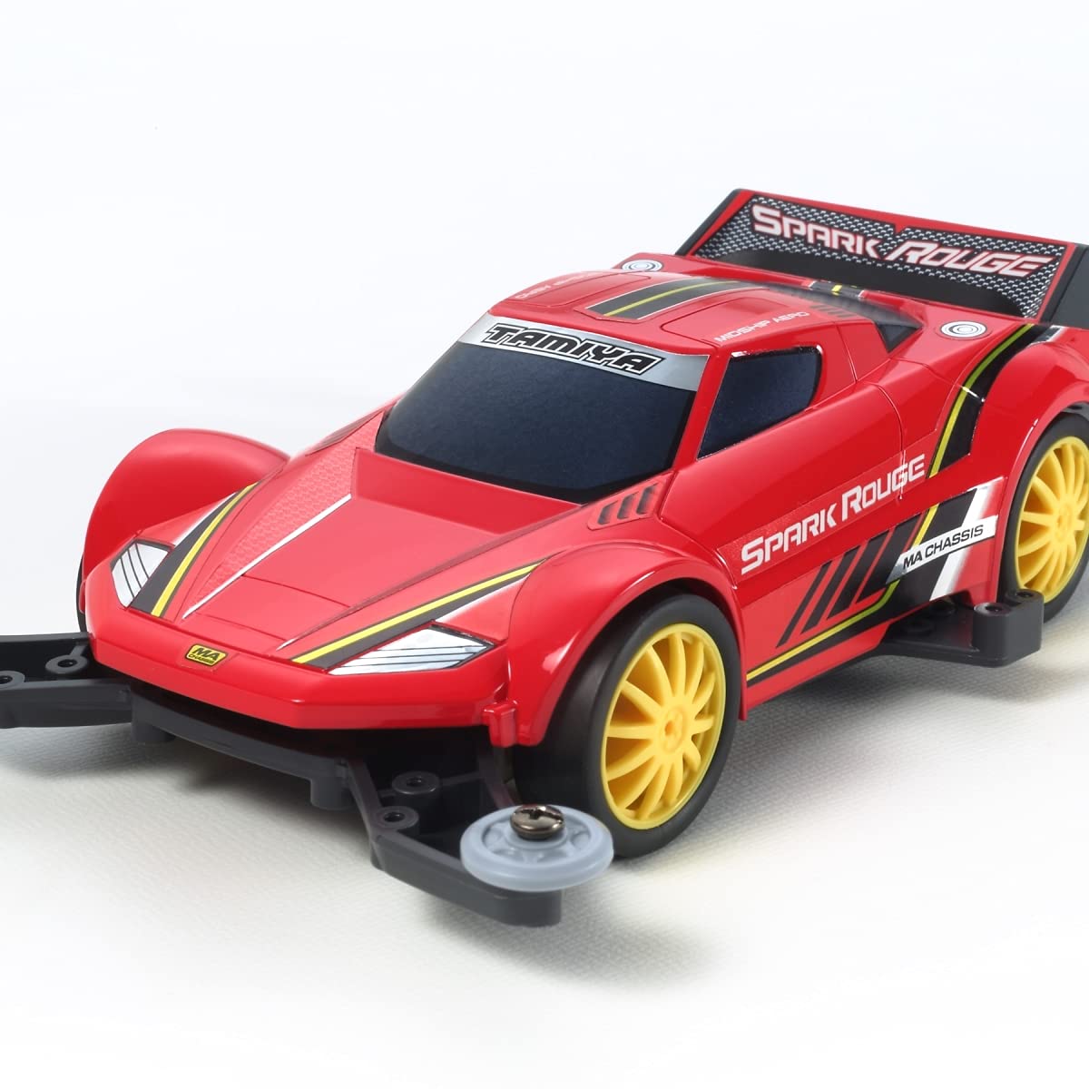

Tamiya Mini 4WD PRO Series Spark Rouge 18642 No.42 (MA Chassis) червоний