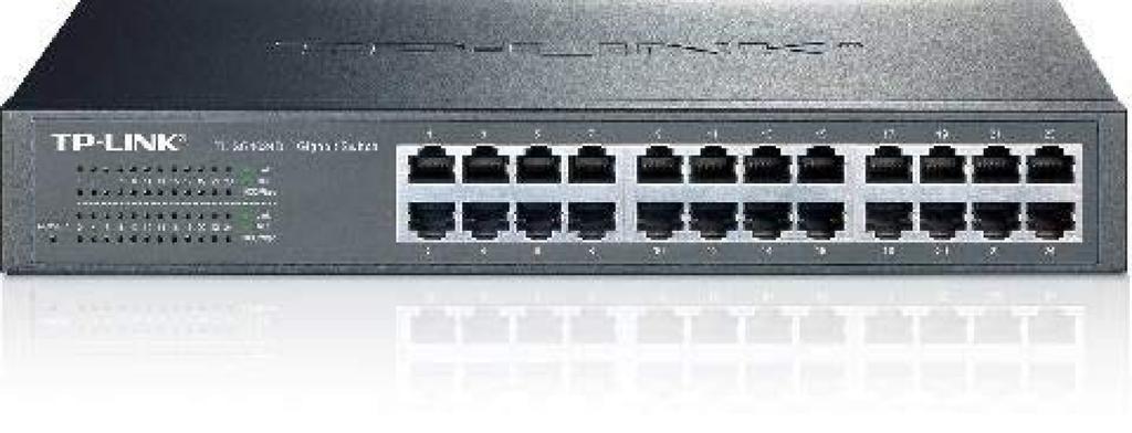 Switching Hub 24 Port Metal Housing Gigabit 5 Year Warranty TP-Link TL-SG1024D 10/100/1000Mbps
