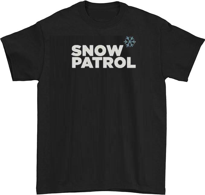Футболка группы Snow Patrol - Футболка со снежинкой - Унисекс футболка с принтом группы S