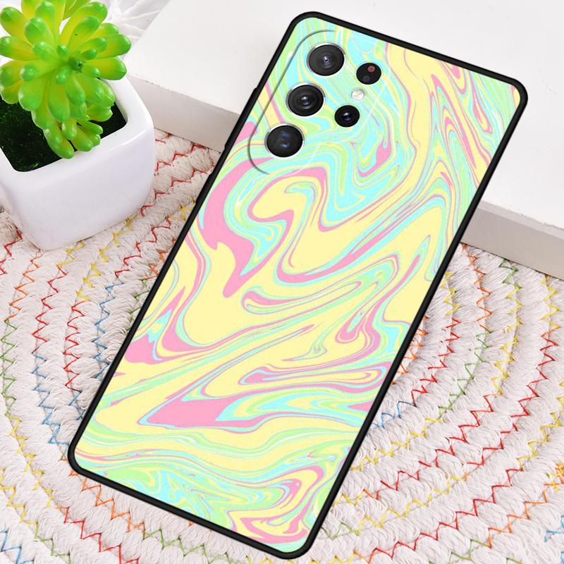 Trippy Pastel Color TPU Phone Case For Samsung Galaxy note 10 pro S26 S25 S24 S23 S22 Ultra Plus S21 FE S20 Shockproof Cover