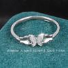 Women's Fashionable Simple and Unique Creative Butterfly Micro-Inlaid Zircon Ring, A Commemorative Gift for Friends During Graduation Season