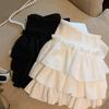 Women's Fluffy Ballet-Style A-Line Skirt: Sweet Summer Elastic Waist, Multi-Layered Design