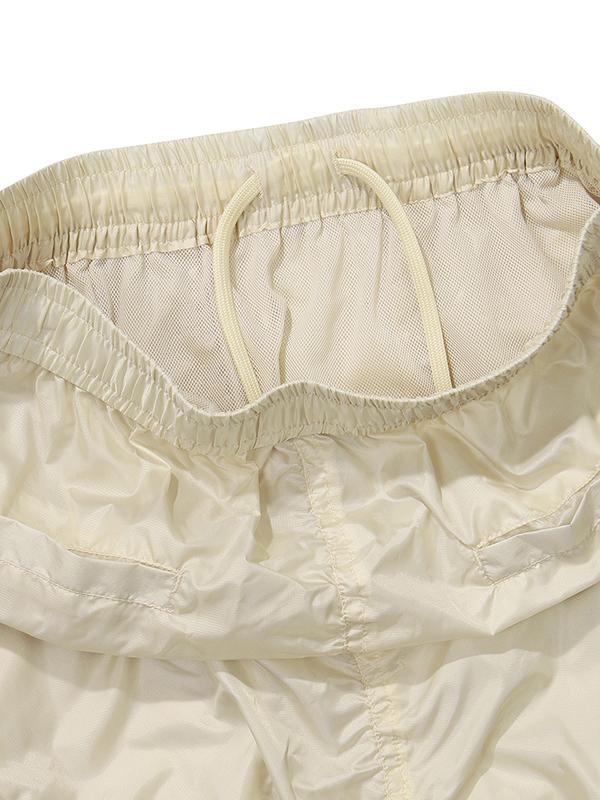 BBC EARTH W Shirred Cargo Midi Skirt_Cream