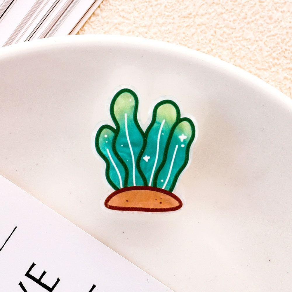 

Seaweed Ocean Fish Hairpin Coral Animal Duckbill Clip Creative Jellyfish Hair Clips Daily Style G