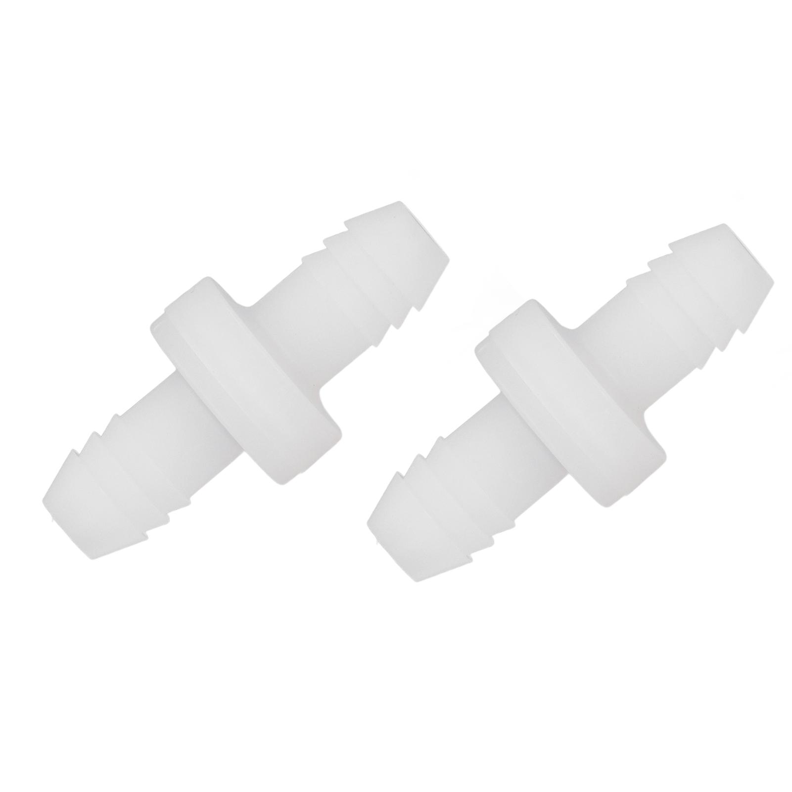 2 stuks Terugslagklep 3/8 inch 10 mm Kunststof 1-weg Water Terugslagklep voor Compressor Aquarium Pomp Brandstof Gas Vloeistof