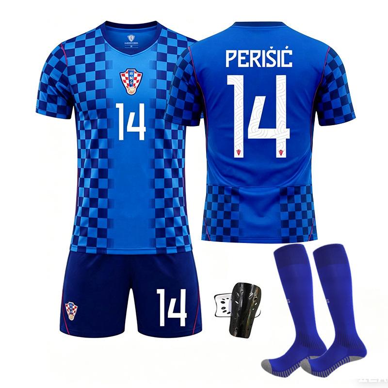World Cup Croatia Away Jersey No. 10, Football Jersey Set, Men'S