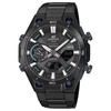 EDIFICE 100 Meters Waterproof Casual Solar Quartz Steel Strap Men's Watch Black Dial ECB-2300YDC-1A