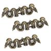 3Pieces Dragon Shape Waist Tighten Pin for Pants Jeans Waist Cinching Button Clasp Waist Brooch Clip Waist Fitness Pin