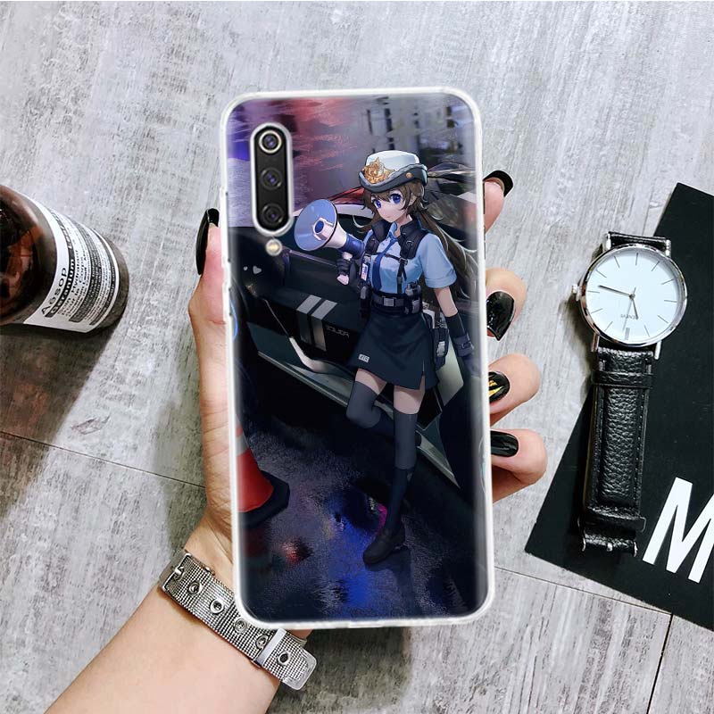 Sports Car Cute Anime Girl Phone Case For Xiaomi Redmi 9 9A 9C 9T 10 10A 10C 8 8A 7 7A 6 6A K40 K20 Pro K30 S2 10X Printing Cove