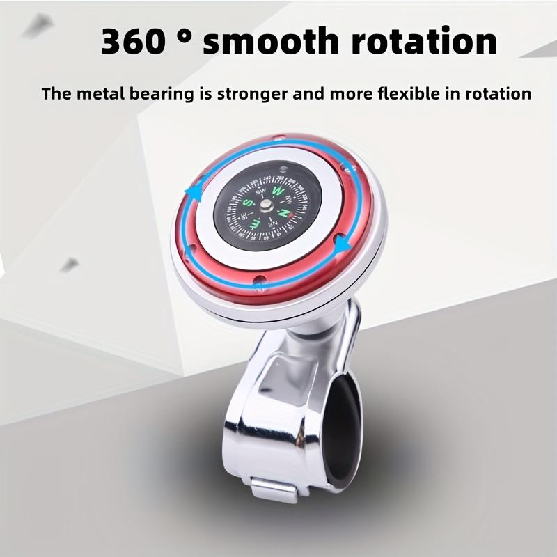 Automotive Steering Wheel Booster With Compass Automotive Steering Wheel Labor-saving Ball Metal Bearing Truck Compass Steering Gear