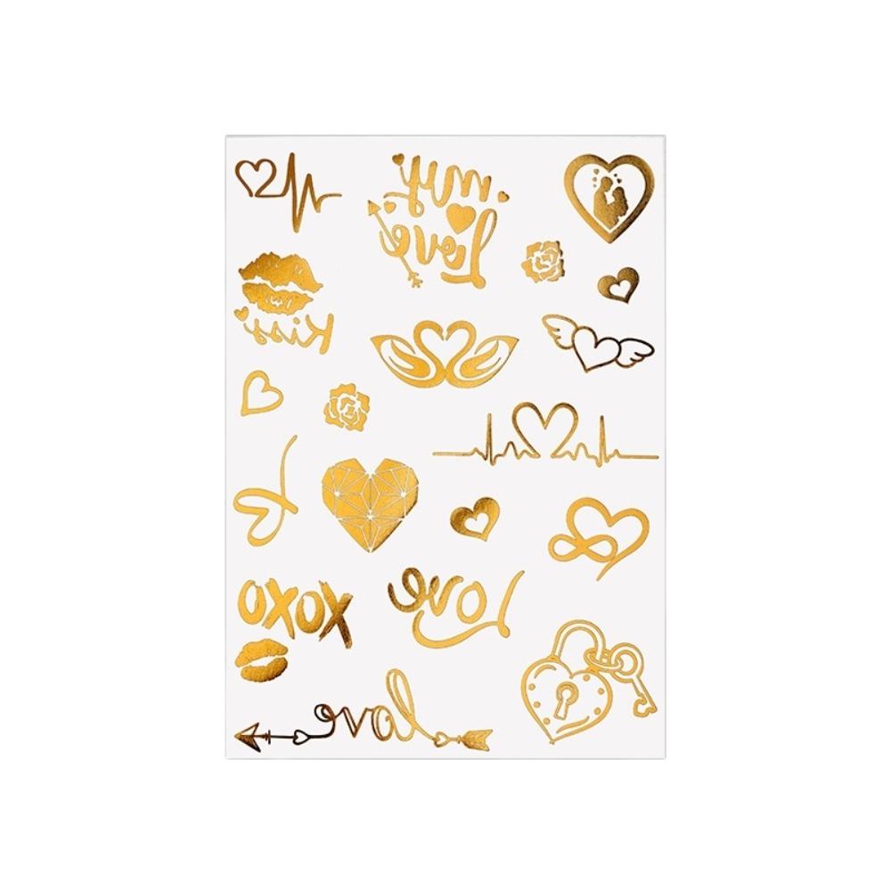 Water Transfer Temporary Tattoo Fake Body Art Sticker  Women/Lady/Girl Style 8
