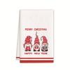 Christmas gift hanging kitchen towel hand wipe absorbent towel household bathroom cartoon hanging towel cleaning rag