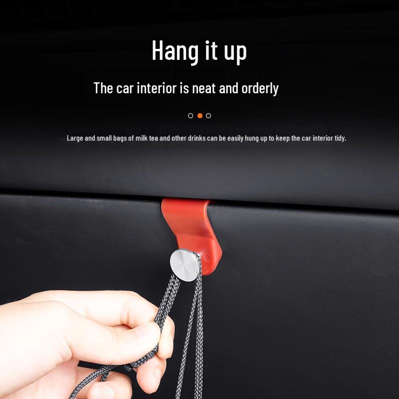 Xiaomi SU7 Passenger Seat Glove Box Hook: Multifunctional Interior Storage Accessory for Cars