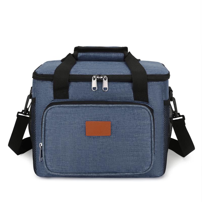 Large Capacity Insulated Lunch Bag with Shoulder Strap,suitable for Students,outdoor Camping,office Workers,no Contact with Food
