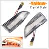 For Renault Megane MK3 Laguna III Stage Grand Scenic III Fluence Latitude Lagoon Dynamic Turn Signal LED Side Mirror light