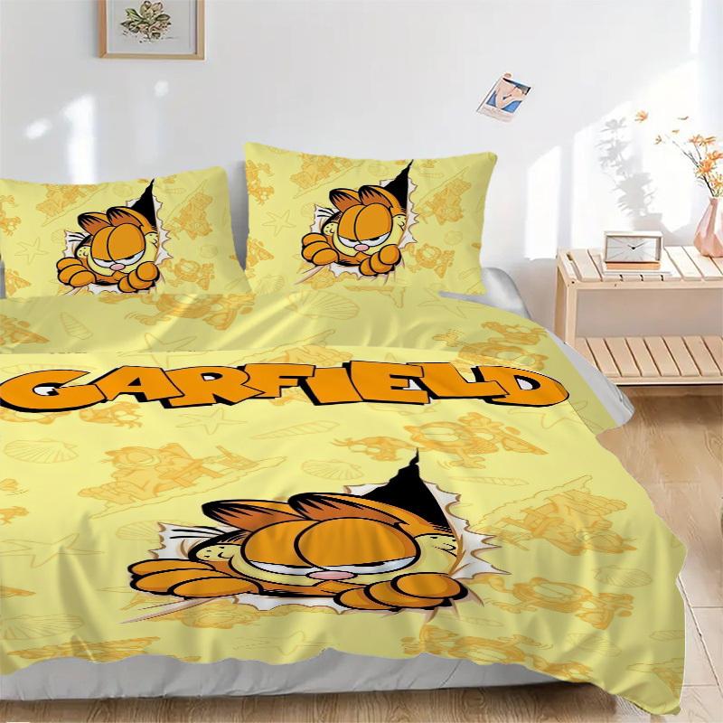 

Постельное белье Garfield Summer Adventure, 3 предмета, пододеяльник, Подарок для спальни, Без вставкиB101 135x200cm