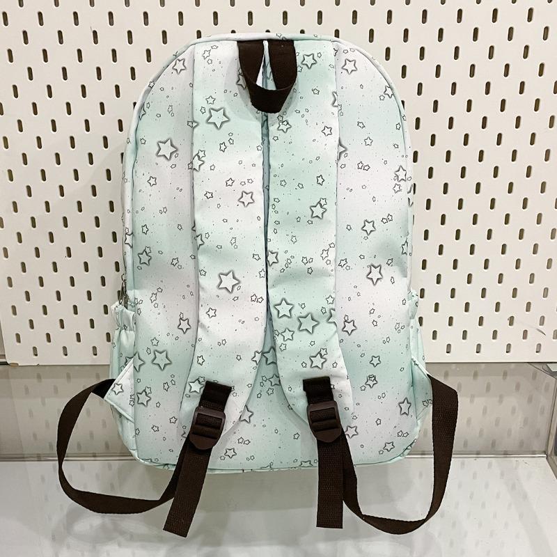 The New Schoolbag Is High-value, Fresh, Sweet and Cute, and the Star Backpack Is a Lightweight Travel Backpack for Junior High School Students.