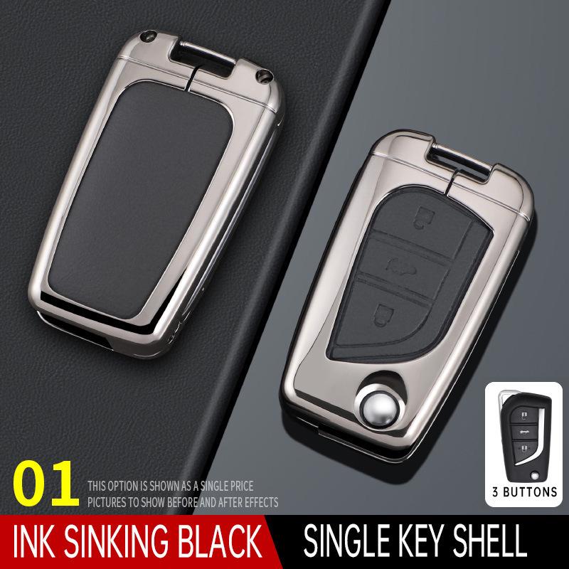 Key Cover Shell for Toyota Corolla, Camry, Levin, Highlander, RAV4, Reiz