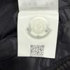 Used MONCLER F20911A5370054272 MONTGENEVREDown Jacket Black Nylon Mens