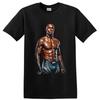 Israel Adesanya Bokser MMA Portret Koszulka Sporty Walki Fan Grafika Artystyczna Koszulka