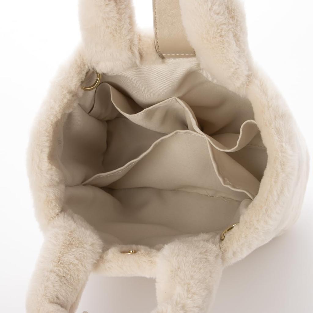 Evol Fur Handbag for Women 2-Way