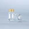 Petite bouteille en verre de 30 ml avec bouchon, Bouteille à médicament, Bouteille pour capsules en poudre, Bouteille en verre