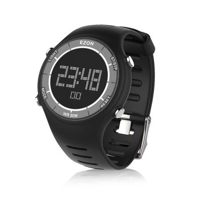 EZON Digitaluhr mit Alarm EL Groß 5 ATM Wasser Unisex Digitaluhr L008C01 Stoppuhr, Countdown, Funktionen, Hintergrundbeleuchtung, Ultraschlankes Display,