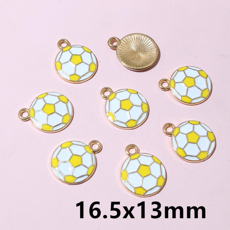 20pcs 14.5x12mm Enamel Double Side Heart Charms Pendant DIY Jewelry Making Accessories Findings for Bracelet Earrings Keychains
