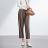 JOY SPEAKER Women's Straight-Leg High-Waist Casual Suit Pants