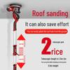 Customizable 225mm Self-Vacuuming Wall Putty Sandpaper Grinder with Light and Long Pole