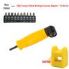 Universal Right Angle Flexible Screwdriver Attachment with Electric Drill Connection
