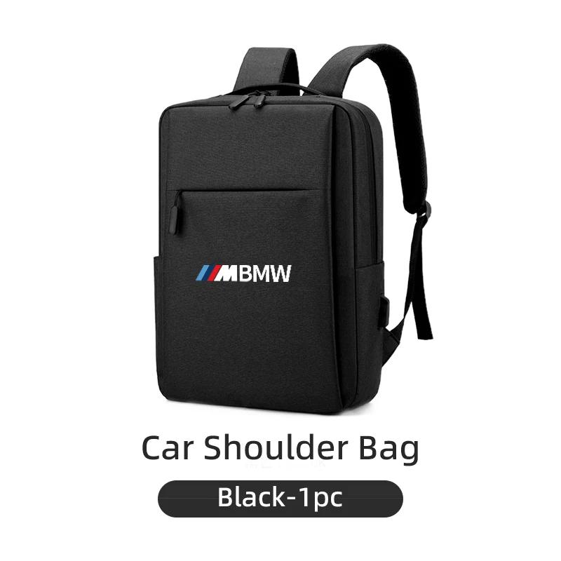 Car Sticker 2025 Hot Car LOGO New Business Bag USB Rechargeable School Bag Waterproof Laptop Bag Backpack For BMW Motorsport F11