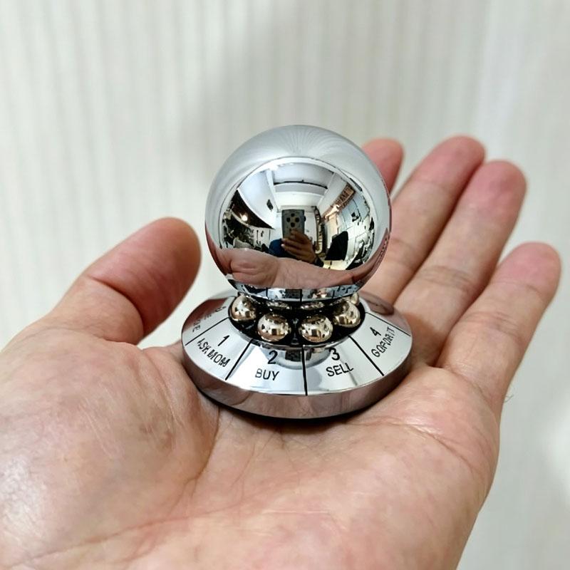 Lucky Decision Maker Ball Finger Rotator Desktop Stress Relief Toys Office Fun Decompression Exquisite Gifts For Adults