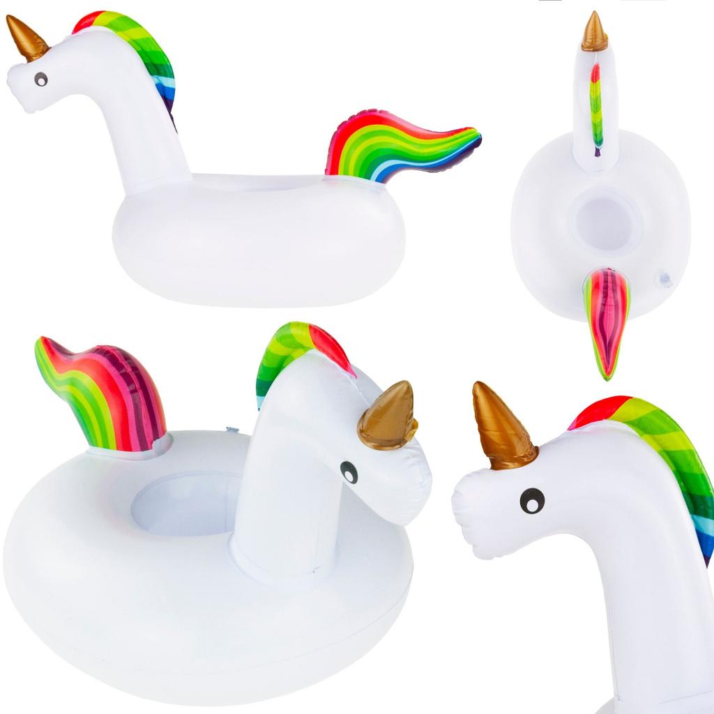 TG48117 Inflatable UNICORN MUG STAND floating