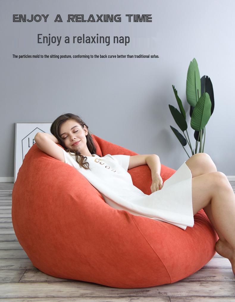 Available Removable & Washable Lazy Sofa Bean Bag Chair for Living Room, Bedroom, Balcony, Tatami, Bathhouse