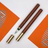Wood Handle Glass Dip Pen Filling Ink Dipping Pen School Supplies Glass Fountain Pen  Signature