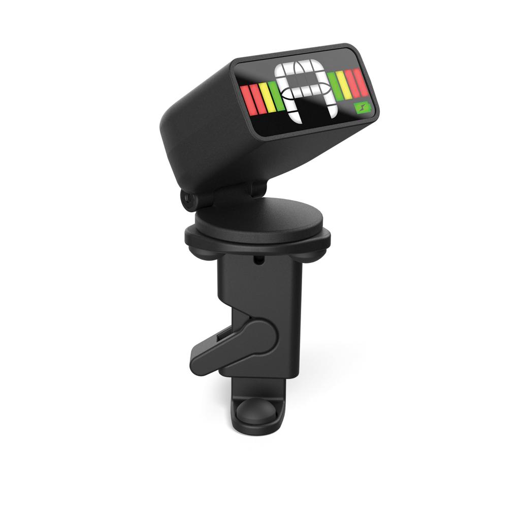 Micro Rechargeable Headstock Tuner for Chromatic Cable D'Addario Violin, Type, Full-Color Display, PW-CT-34 [USB-C Included]