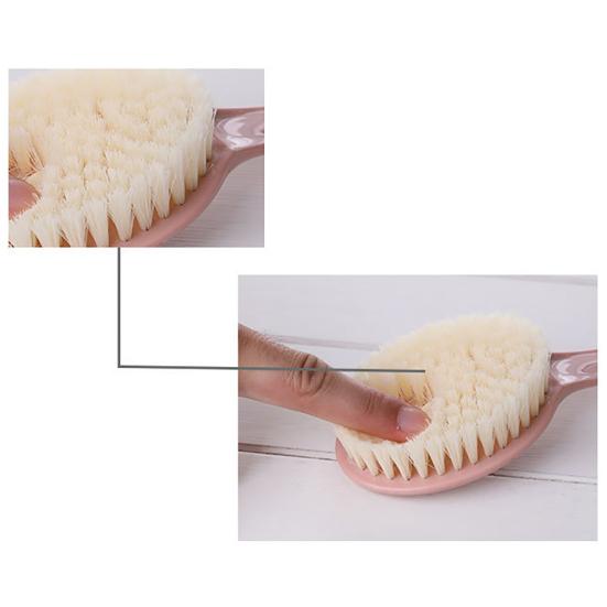 Long Handle Bath Shower Brush Body Back Exfoliating Scrubber for Home Bathroom