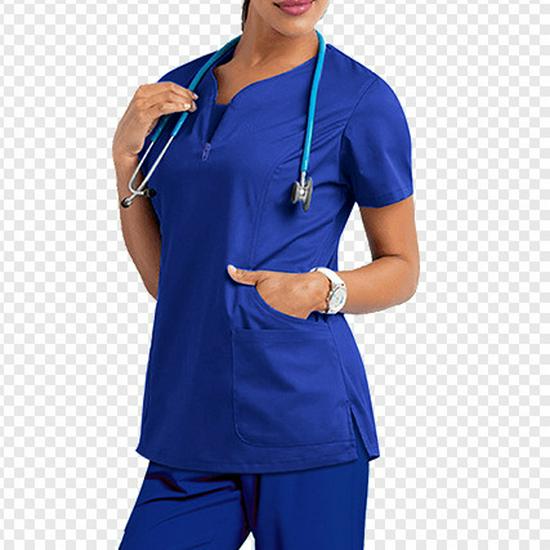 Women's Quick-Drying Dental Surgery Handwashing Gown & Nurse Uniform
