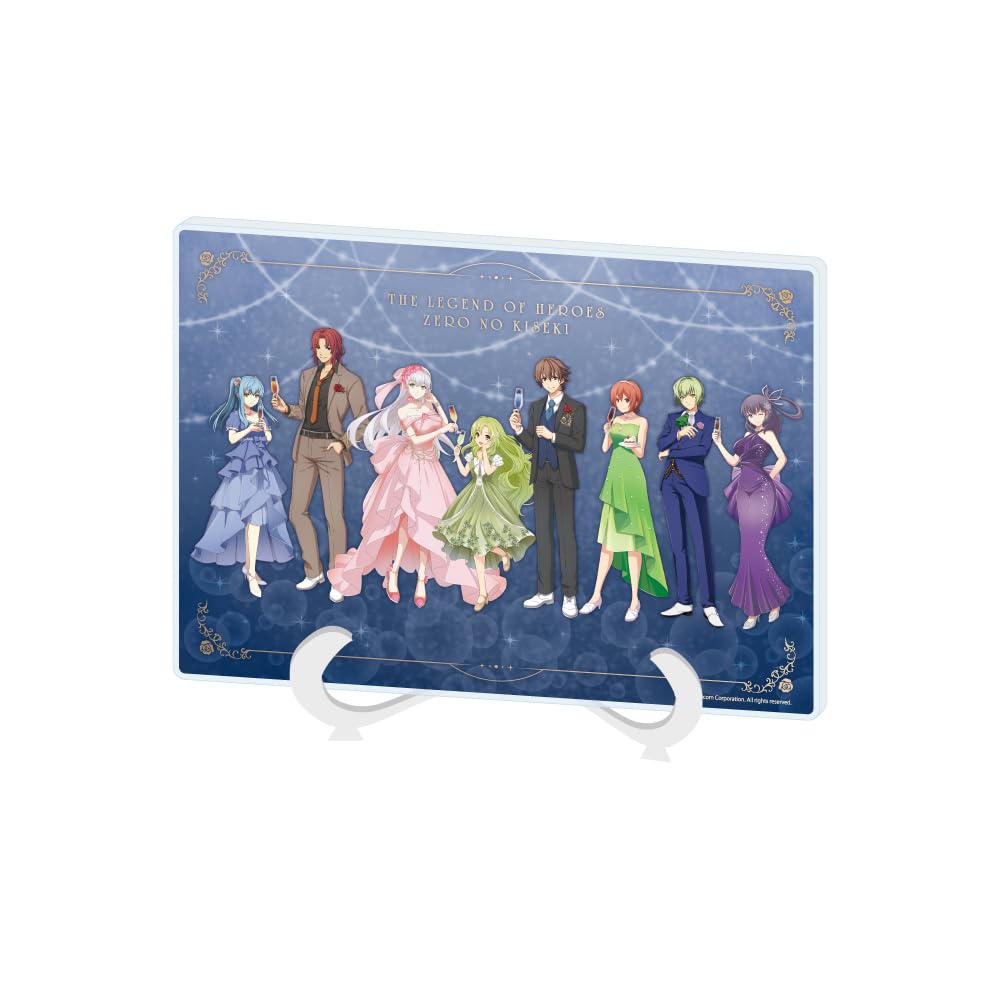 

The Legend of Trails of Zero 01 Group Design Acrylic Art Board Heroes [Original Illustration] [A5 Size]