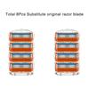 Replacement Shaving Cartridges for Selected 5-Blade Snap-On Razor Handles