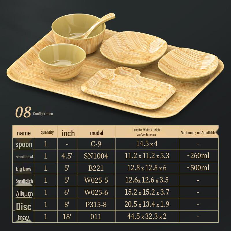 Handon Melamine Dinnerware Set