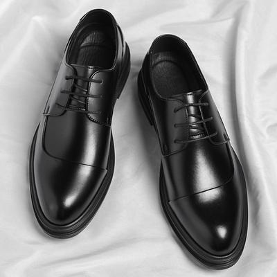 British Pointed Groom Suit Wedding Shoes Men's Shoes Dress Casual Leather Shoes Casual 2025