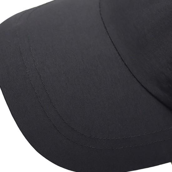 Unisex Sun Hat with Adjustable Buckle Solid Color Sun Protection Caps with Wide Brim Anti-UV Caps for Camping Hiking
